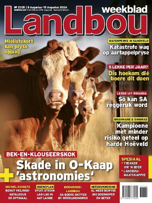 Title details for Landbouweekblad by Media 24 Ltd - Available